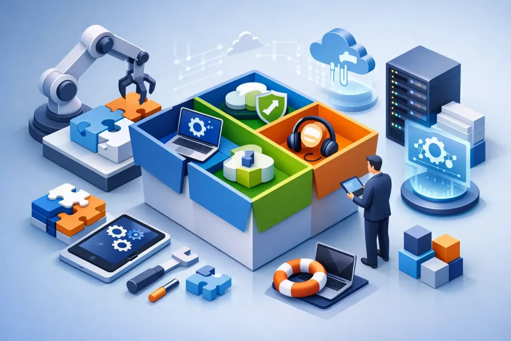IT Service Paket entwickeln mit System