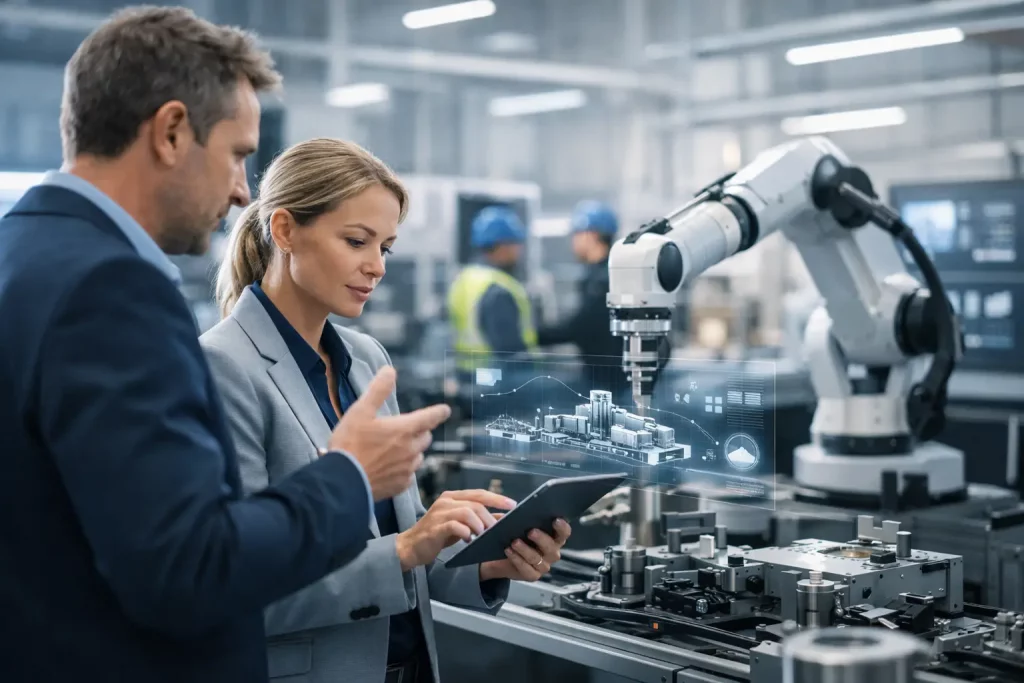 Industrie 4.0 Beratung für steuerbare Werke