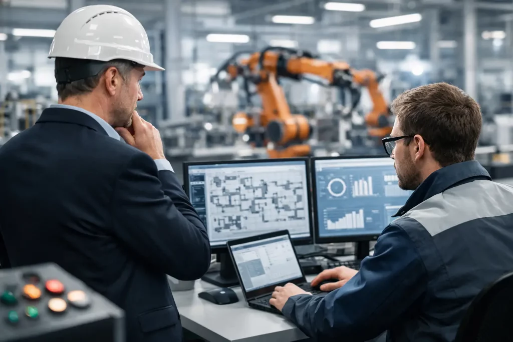 Factory-IT-Rollout planen: Kontrolle vor Tempo