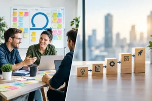 Agile Methoden versus Wasserfallprojekte im Vergleich